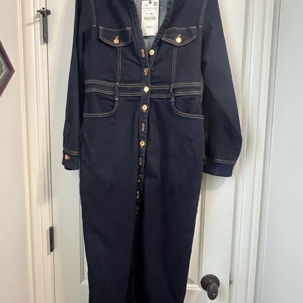 Zara Indigo Denim Jacket